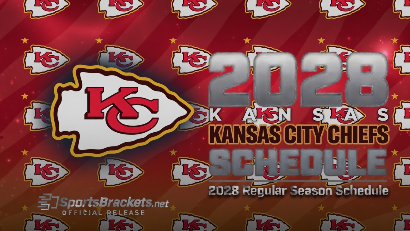 2028 Kansas City Chiefs Schedule - Sports Brackets 2028 Kansas City Chiefs printable schedule