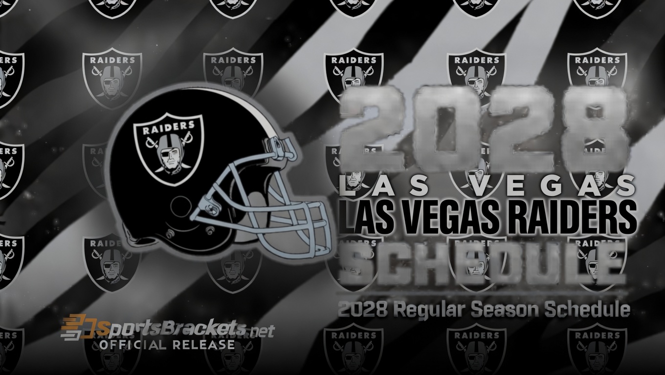 2028 Las Vegas Raiders Schedule - Sports Brackets 2028 Las Vegas Raiders printable schedule