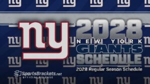 Read more about the article 2028 New York Giants Schedule: Printable PDF, Opponents, and Key Dates