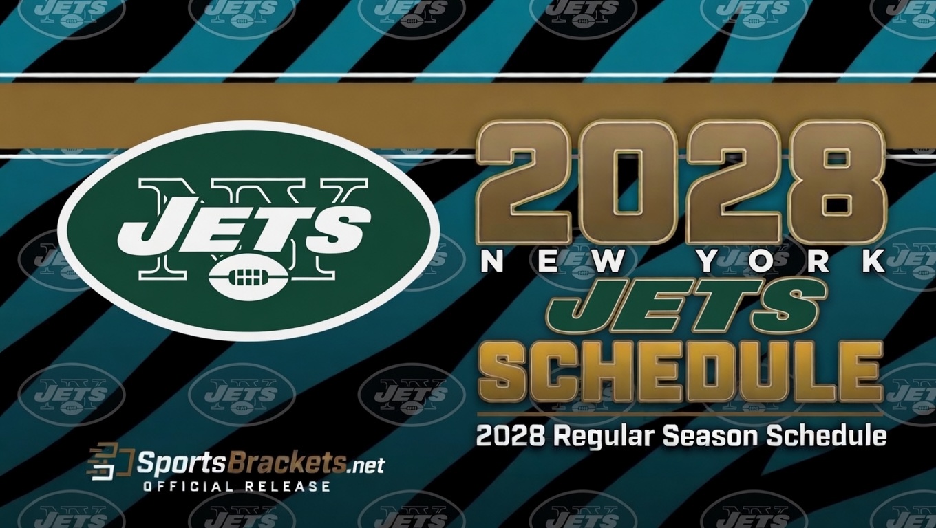 2028 New York Jets Schedule - Sports Brackets 2028 New York Jets printable schedule