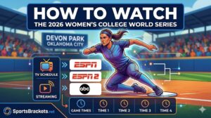 Read more about the article How to Watch the 2026 Women’s College World Series: TV Schedule, Streaming, & Game Times