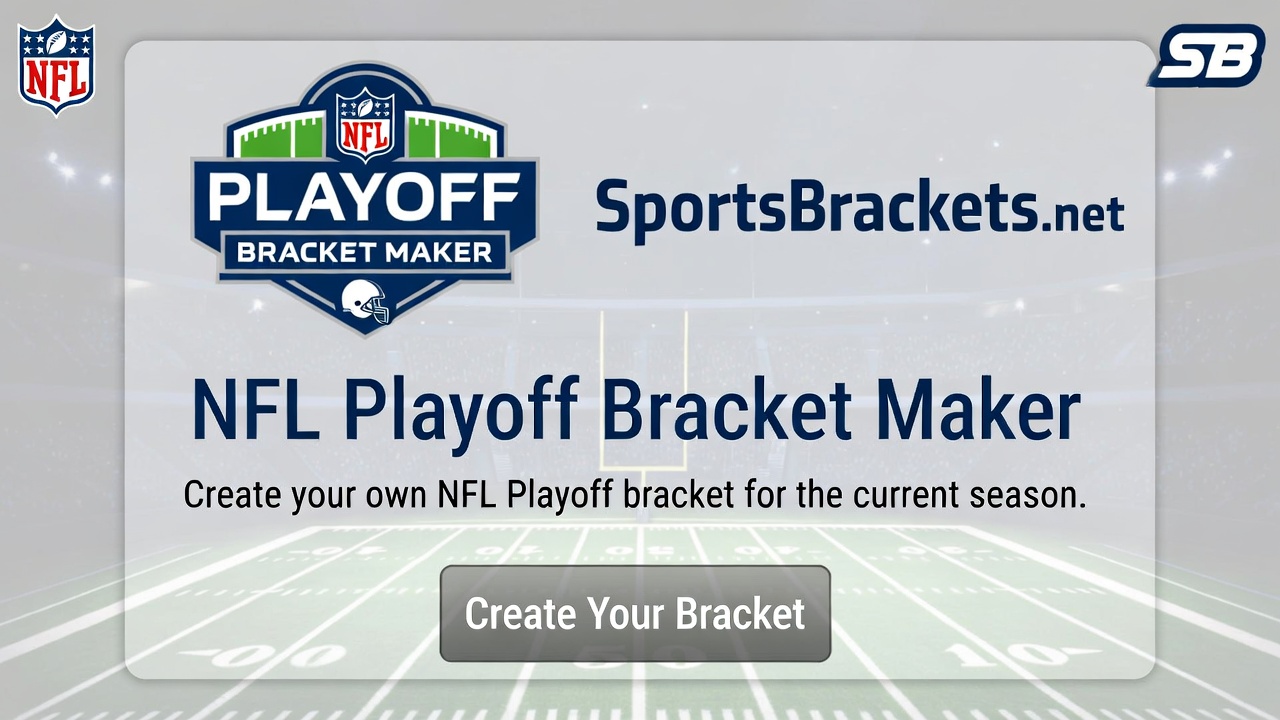 Interactive 2027 NFL playoff bracket maker