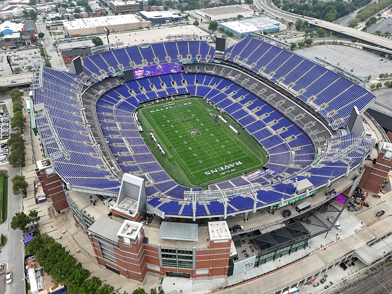M&T Bank Stadium exterior