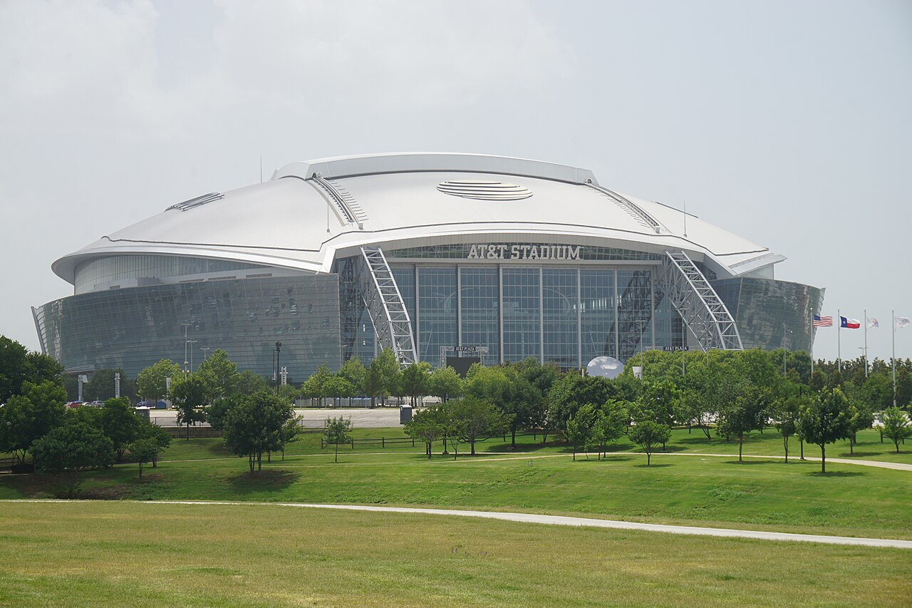 Dallas Cowboys Exterior - Sports Brackets AT&T Stadium exterior