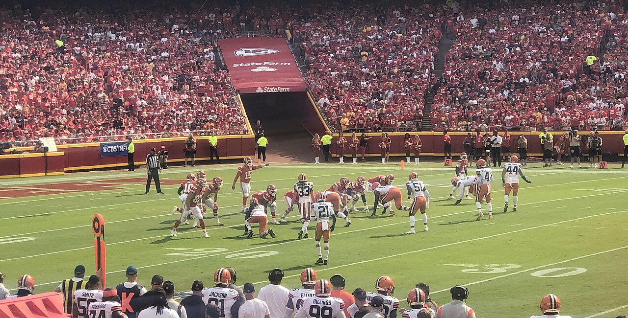 GEHA Field at Arrowhead Stadium interior bowl view
