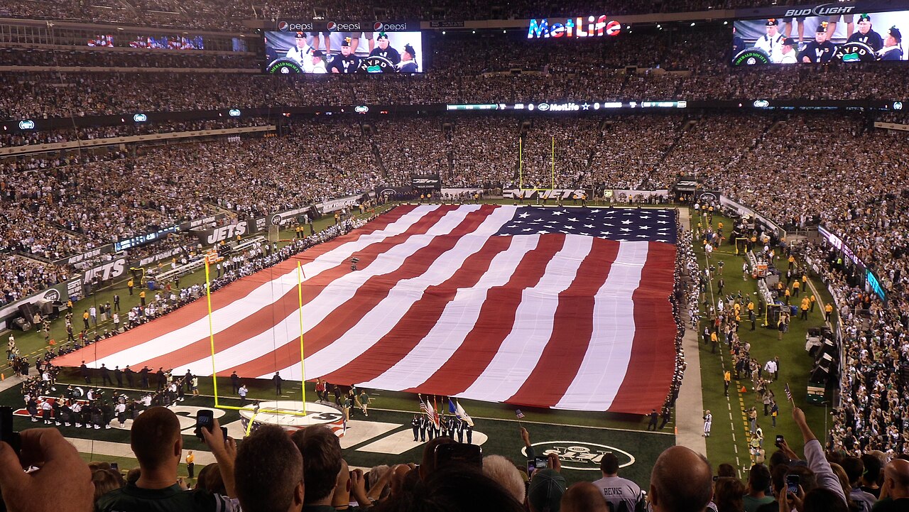 MetLife Stadium interior bowl view