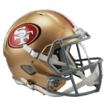 San Francisco 49ers Helmet