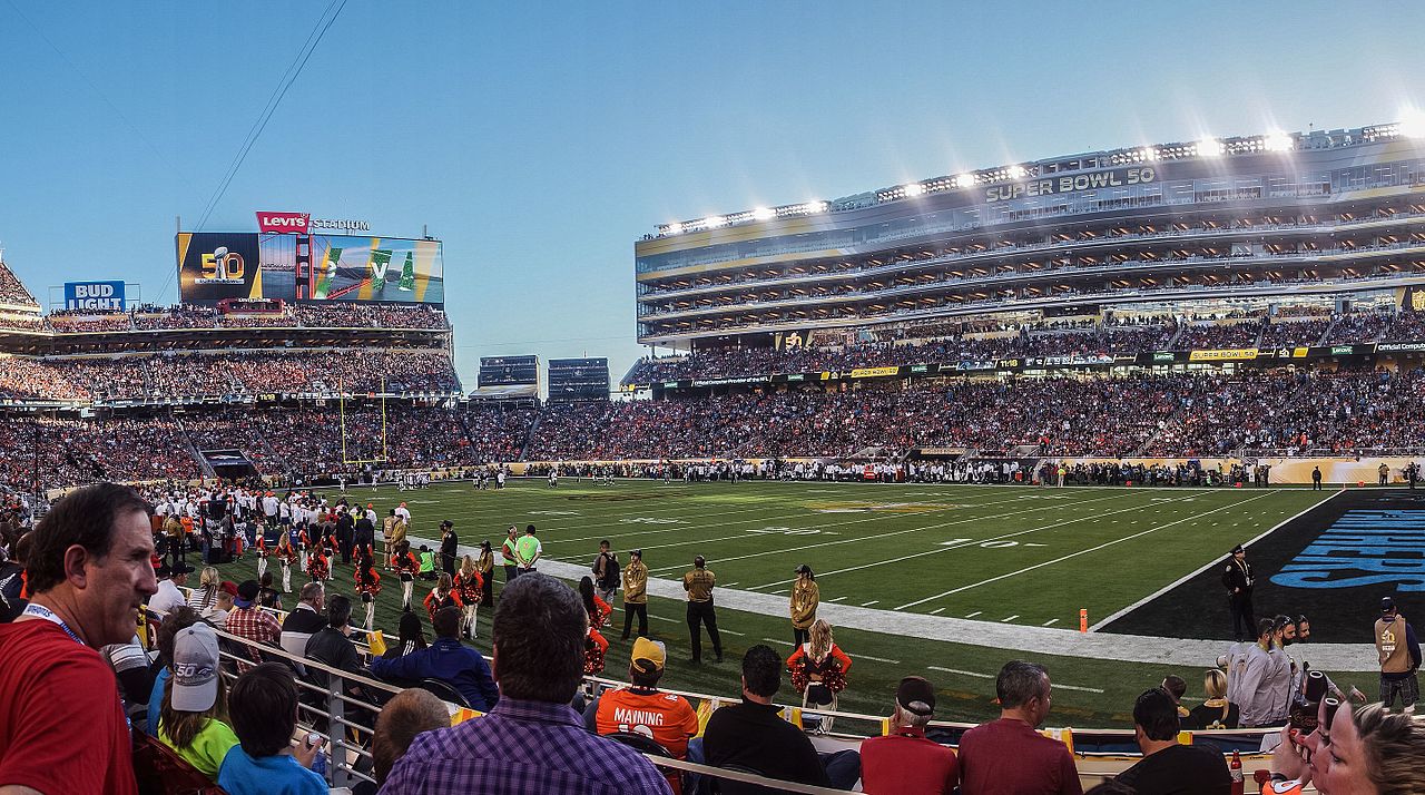 Levi's Stadium interior bowl view