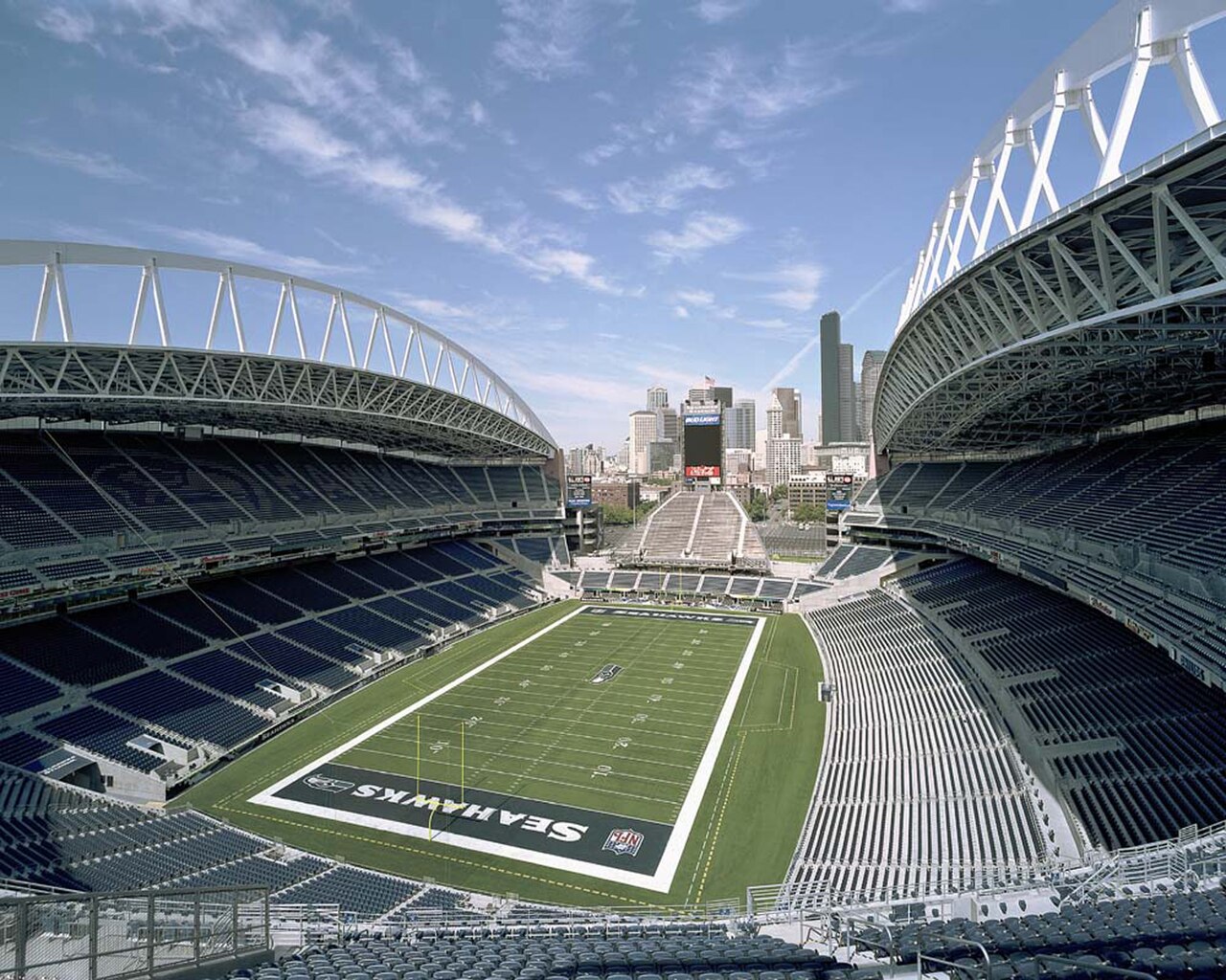 Seattle Seahawks Exterior - Sports Brackets Lumen Field exterior