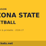 2026-27 Arizona State Basketball Schedule