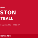 2026-27 Houston Basketball Schedule