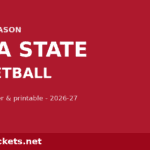 2026-27 Iowa State Basketball Schedule