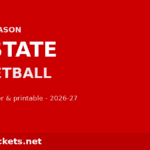 2026-27 NC State Basketball Schedule