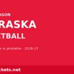 2026-27 Nebraska Basketball Schedule