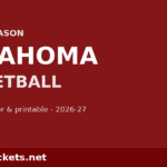 2026-27 Oklahoma Basketball Schedule