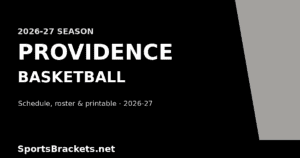 Read more about the article 2026-27 Providence Basketball Schedule: Dates, Roster, TV & Printable PDF