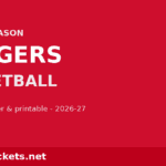 2026-27 Rutgers Basketball Schedule