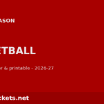 2026-27 SMU Basketball Schedule