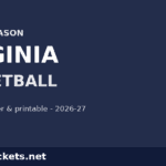 2026-27 Virginia Basketball Schedule