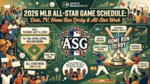 Read more about the article 2026 MLB All-Star Game Schedule: Date, TV, Home Run Derby & All-Star Week