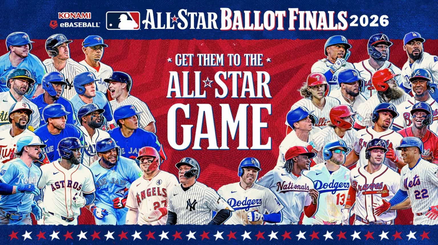 2026 MLB All-Star voting - Phase 2 finalists ballot