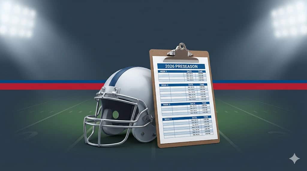 2026 NFL Preseason Update - Sports Brackets 2026 NFL preseason schedule update with confirmed dates, kickoff times, and printable PDFs for all 32 teams