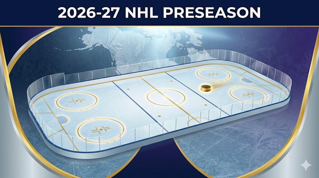 2026 NHL Preseason Schedule - Sports Brackets 2026-27 NHL preseason schedule