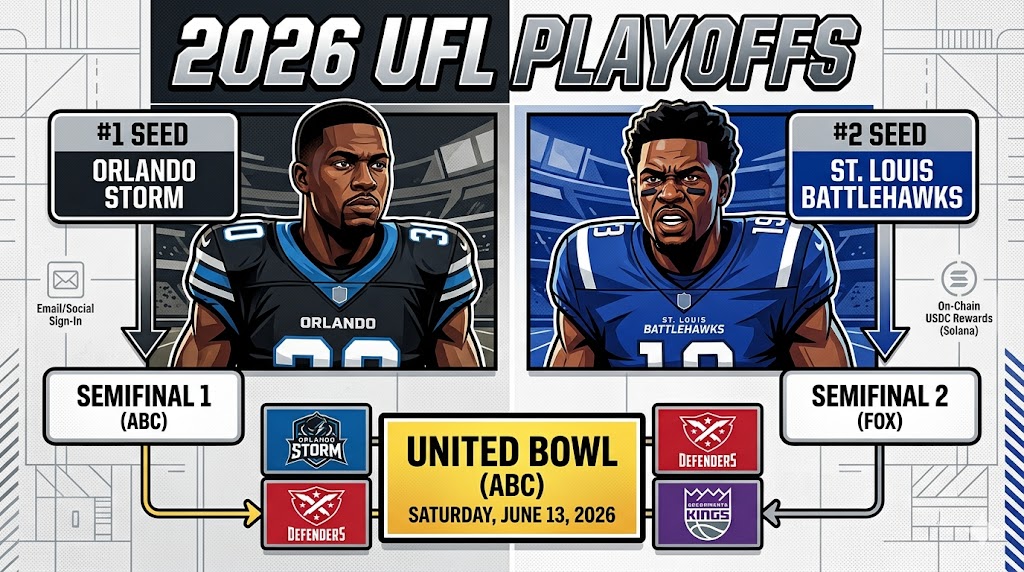 2026 UFL Playoff Schedule - Sports Brackets 2026 UFL Playoff Schedule