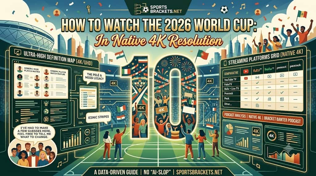 How to watch the 2026 World Cup in native 4K resolution