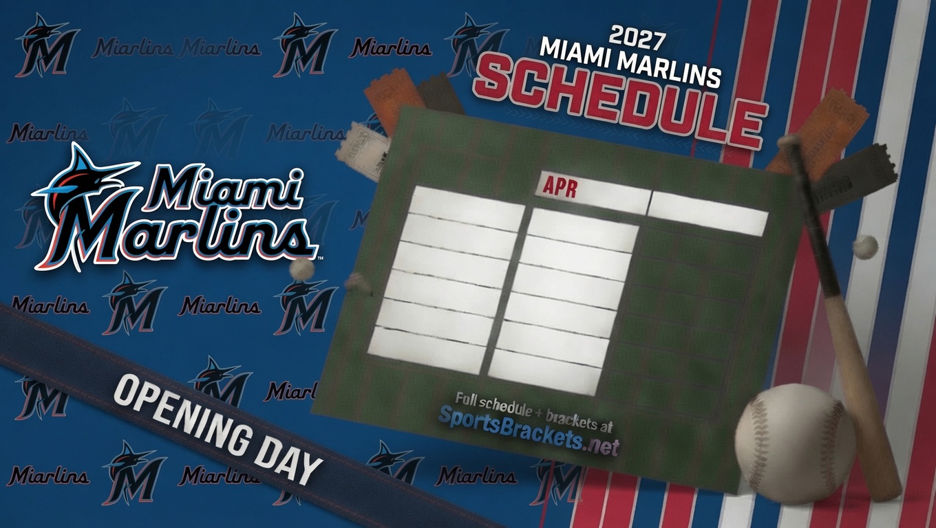 2027 Miami Marlins Schedule