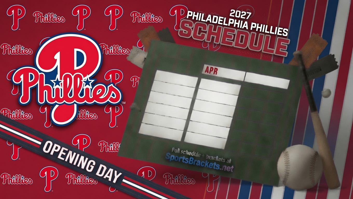 2027 Philadelphia Phillies Schedule