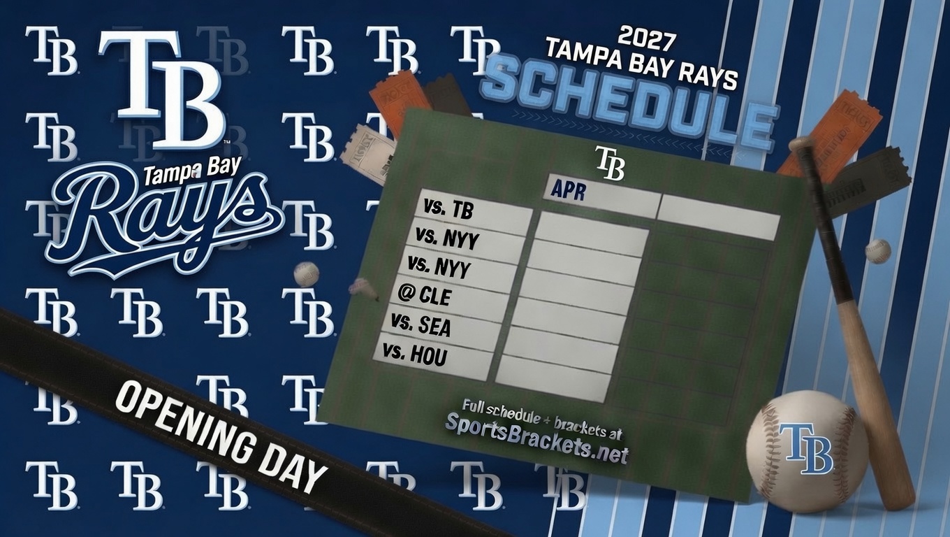 2027 Tampa Bay Rays Schedule