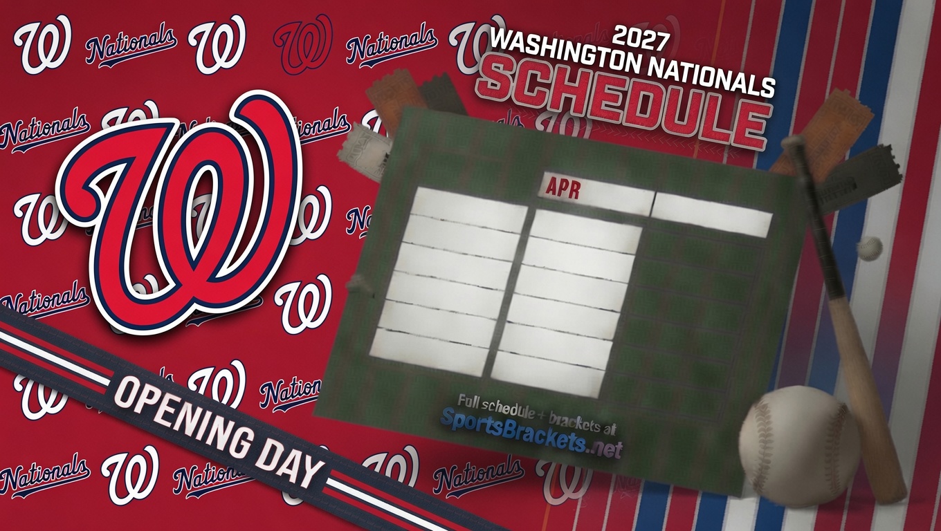 2027 Washington Nationals Schedule