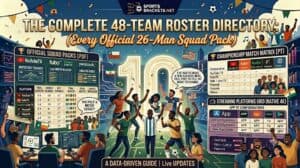 Read more about the article The Complete 48-Team Roster Directory (Every Official 26-Man Squad Pack)