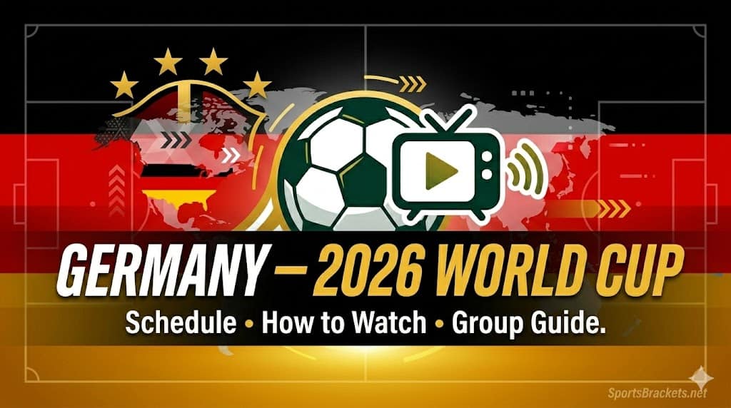 Germany 2026 - Sports Brackets Germany at the 2026 World Cup