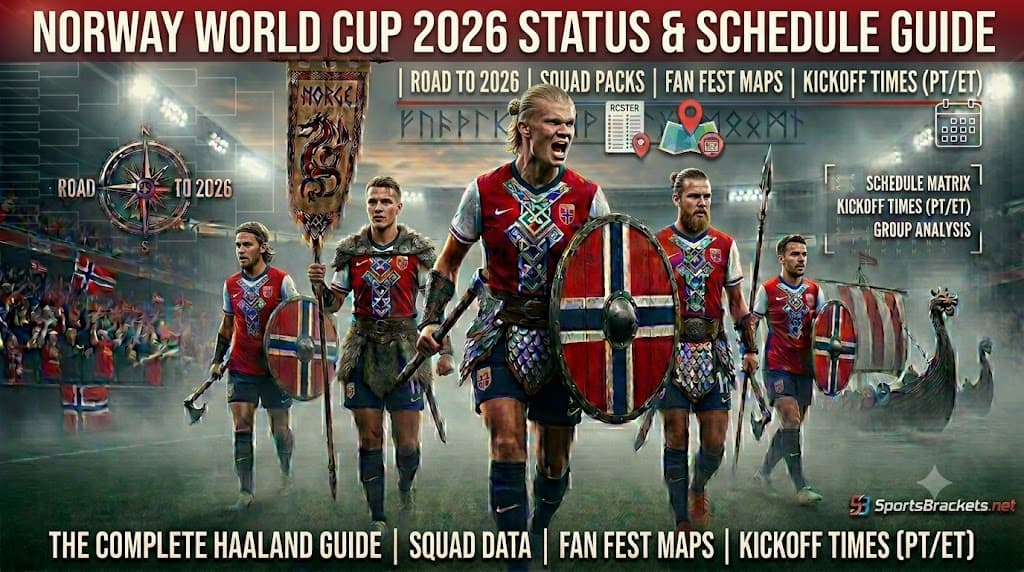 Norway World Cup 2026 - Sports Brackets Norway World Cup 2026