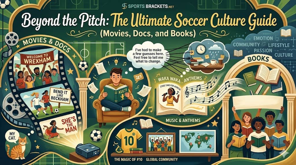 Soccer culture guide - the best soccer movies, documentaries, and books