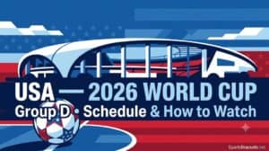 Read more about the article USA at the 2026 World Cup: Schedule, How to Watch, and Group D Guide