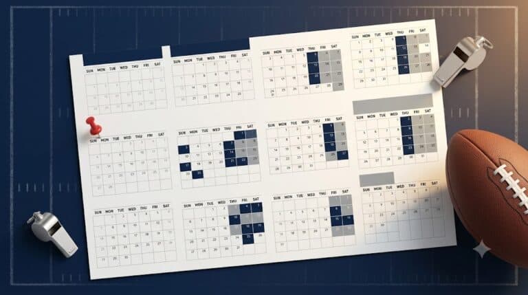 Printable 2026 NFL Schedule Calendars: All 32 Teams, Month-by-Month