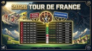 Read more about the article 2026 Tour de France Tracker: Printable Stage-by-Stage & Yellow Jersey (GC) Sheet