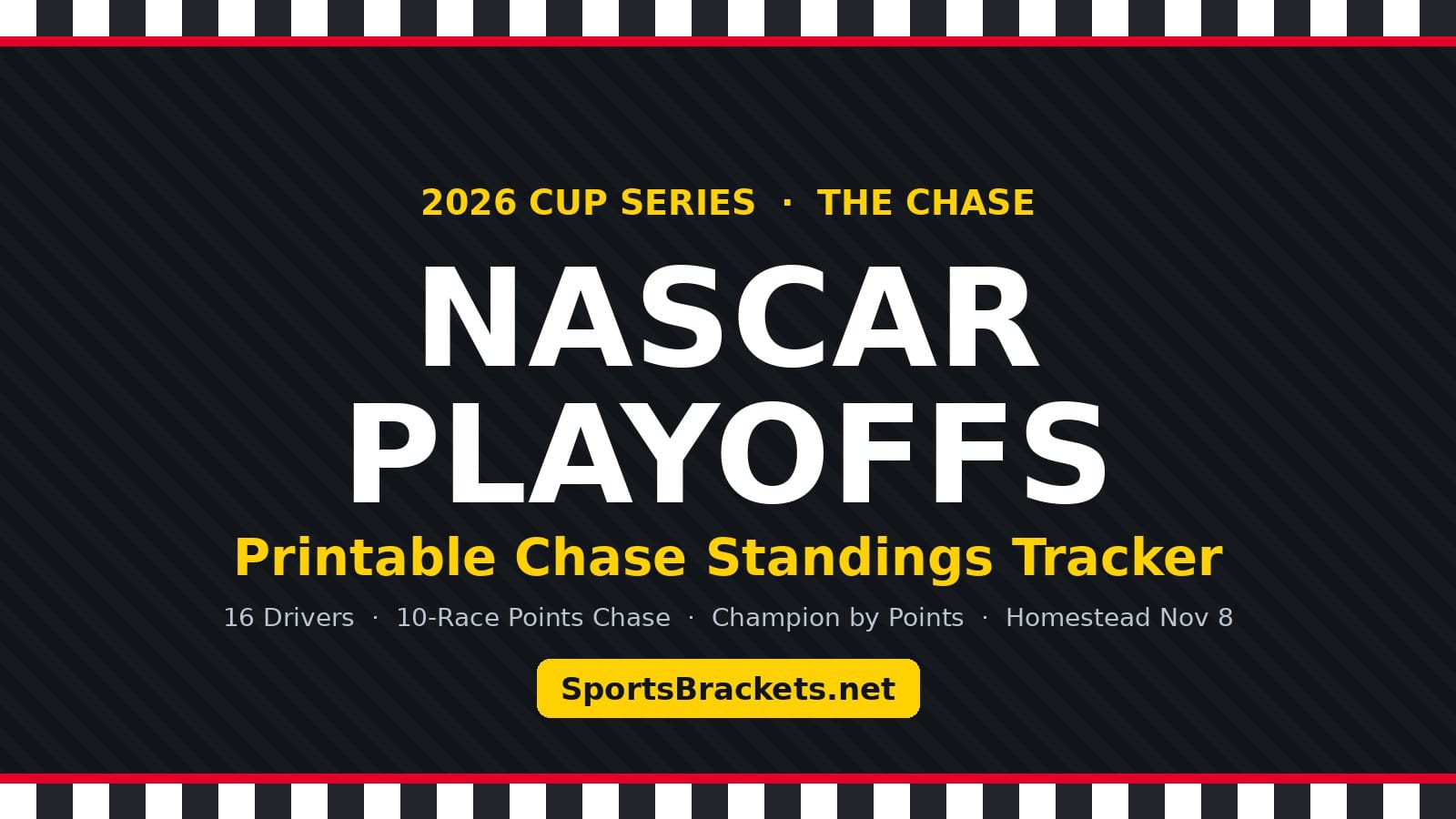 2026-nascar-cup-playoffs-hero - Sports Brackets 2026 NASCAR playoffs printable Chase standings tracker