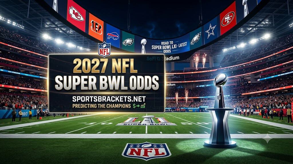 2027 Super Bowl odds for all 32 teams to win Super Bowl LXI