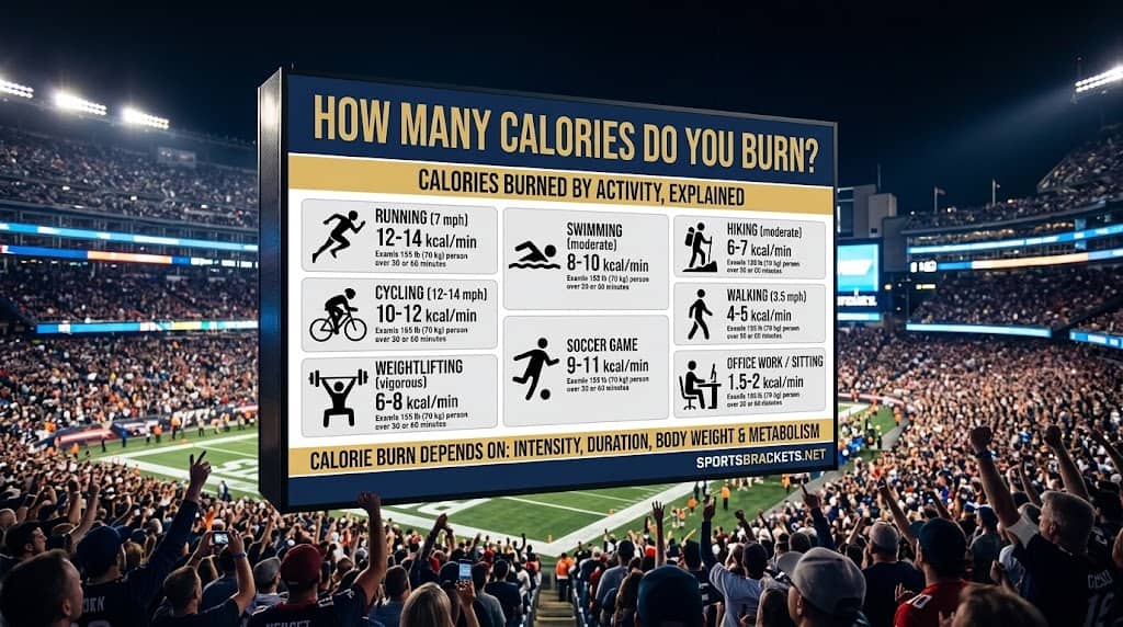 Calories burned - Sports Brackets How to calculate calories burned