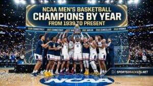 Read more about the article NCAA Men’s Basketball Champions by Year: Winners and Most Titles