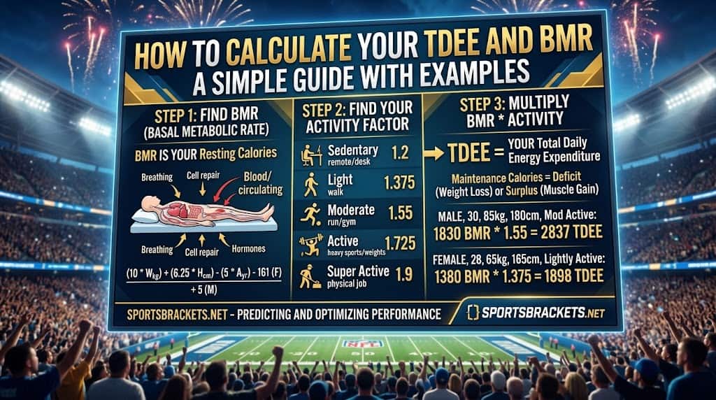 TDEE and BMR - Sports Brackets How to calculate TDEE and BMR