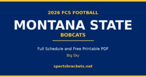 Read more about the article 2026 Montana State Football Schedule and Printable PDF