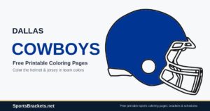 Read more about the article Dallas Cowboys Coloring Pages: Free Printable Helmet & Jersey (PDF)
