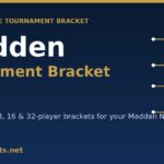madden tournament bracket printable template