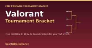 valorant tournament bracket printable template