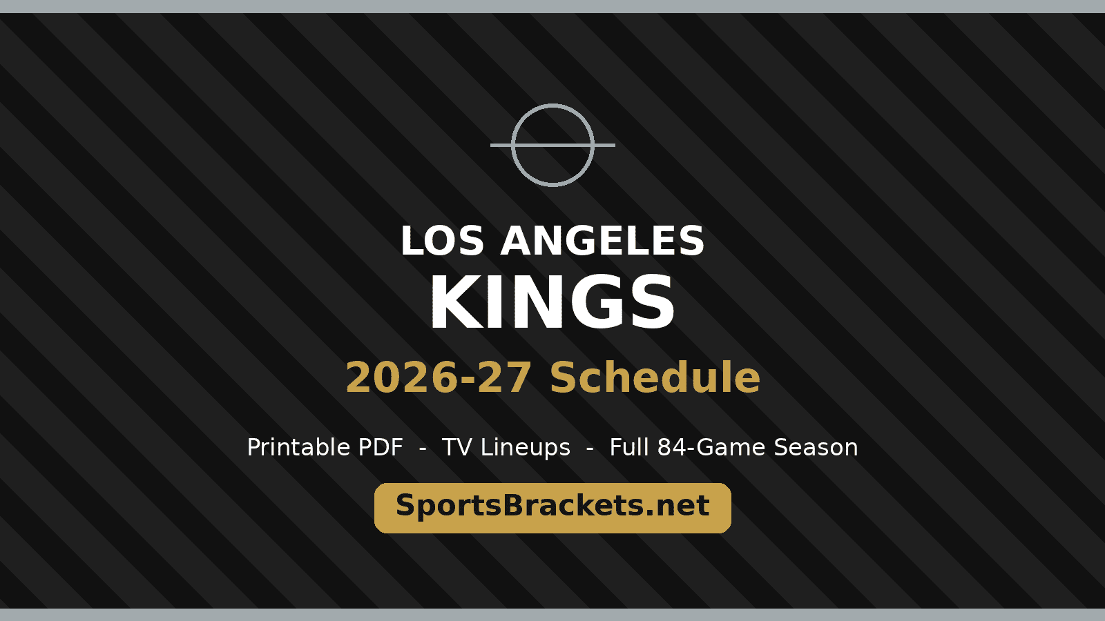 nhl-hero-los-angeles-kings - Sports Brackets Los Angeles Kings 2026-27 schedule printable schedule